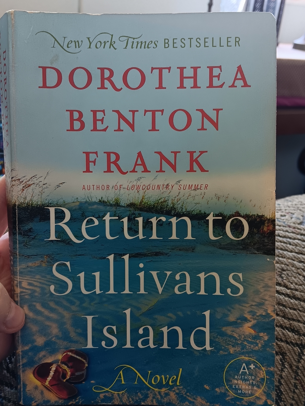 Return To sullivans island Paper Bk, By Dorthea Benton Frank.